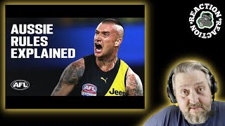 American Reacts To A beginner’s guide to Australian Football | AFL Explained
