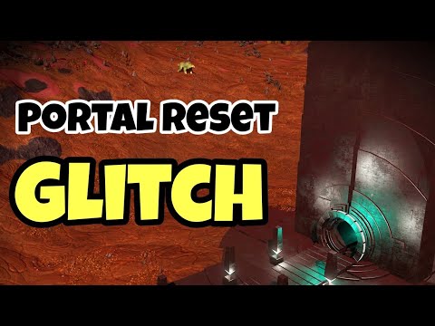 Portal reset glitch, in no man's sky