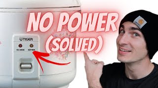 How to Repair a Rice Cooker Not Turning On | Thermal Fuse Replacement on Tiger JNP1800