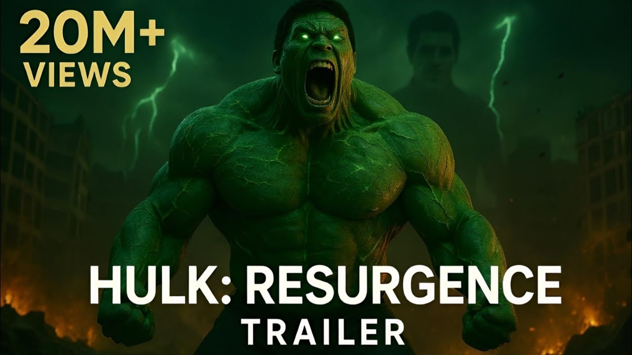 “HULK: Resurgence Trailer (2026) | Epic 4K Cinematic Superhero Trailer Trailer | Gamma Rage Awakens”