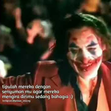 JOKER - Tipulah mereka dengan senyuman agar terlihat dirimu sedang bahagia.