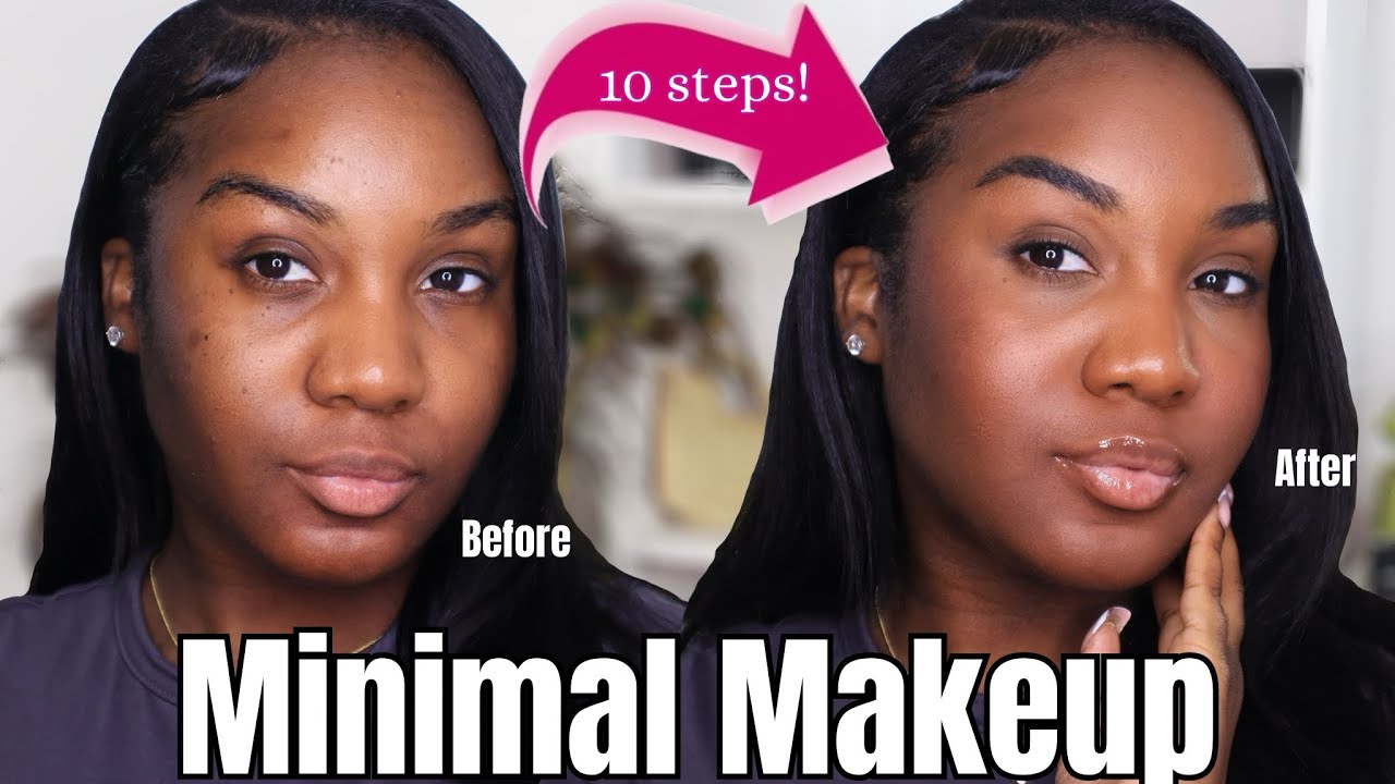 Minimalist Makeup Tutorial For Beginners - No Makeup Makeup - YouTube