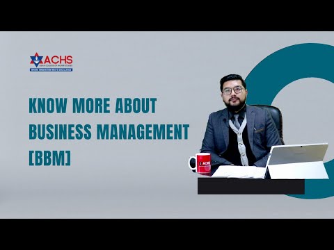 Know more about Business Management | Asian College of Higher Studies (ACHS College)