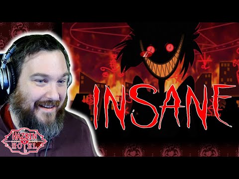 WHAT A BOP!! INSANE (A Hazbin Hotel Song) - Black Gryph0n & Baasik [Reaction]
