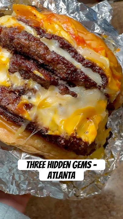 Three Atlanta hidden gems you should know about💎 #atlanta #atl #atlantafood #food #foodreview