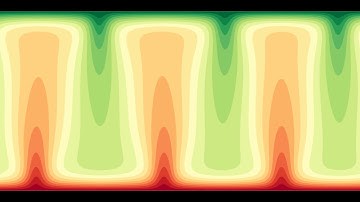 Rayleigh - Bénard instability (stable pattern)
