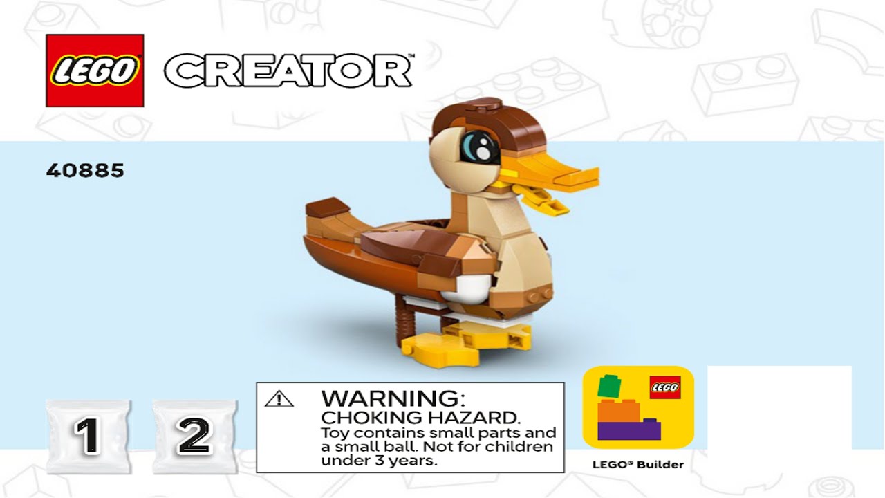 Creator - Duck Family - Promotional LEGO instructions