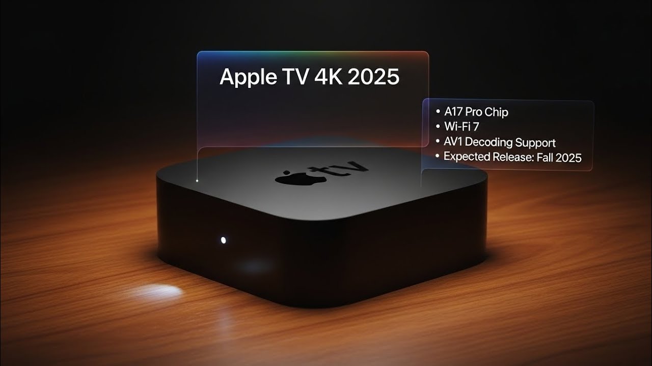 Apple TV 4K 2025 LEAKED — A17 Pro, Wi-Fi 7, AV1 & Release Date SHOCK ...