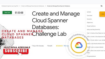 Create and Manage Cloud Spanner Databases: Challenge Lab Explanation | GSP381 | Cloud Skills Boost