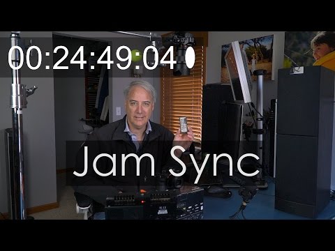 A7Sii and A7Rii Tutorial - How to Jam Syncing Timecode
