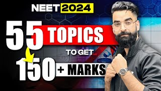 55 Sure Shot Topics to Score 150+ in Chemistry🔥🔥🔥 | Wassim bhat