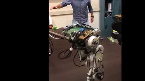 Jaime Arcos-Legarda: Adaptive gait pattern generator based on passive dynamic walking