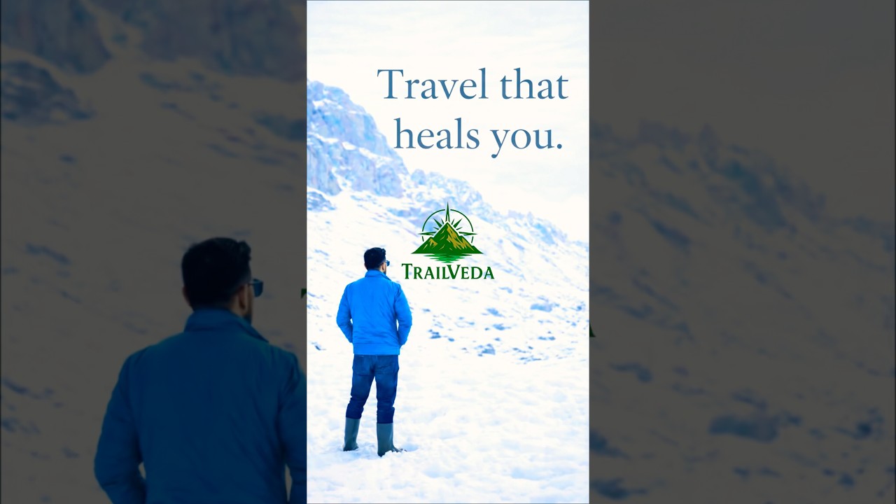 Not Just Places, But Feelings. This is TrailVeda. 🏔️ #travelindia #shorts