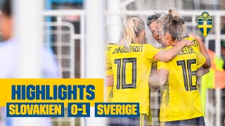 Highlights: Slovakien-Sverige 0-1 | Rolfö matchvinnare i VM-kvalpremiären!