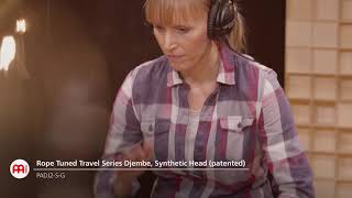 Rope Tunded Travel Series Djembes, Goat Head (Patented) - PADJ2-S-G