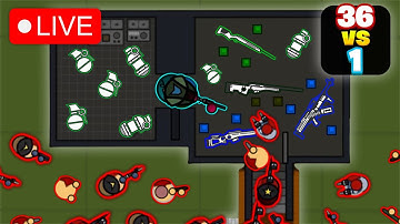 🔴PLAYING 50V50 MODE WITH VIEWERS! (SURVIV.IO)🔵 | TEXT TO SPEECH STREAM!