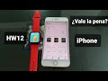 Guía / Cómo Configurar Smartwatch  IWO HW12  series 6 En iPhone IOS