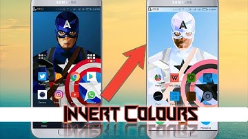 Enable and disable colour inversion in any martphones simply change display colour 🔥🔥👍