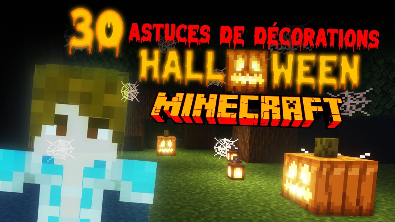 (Astuces Minecraft) 30 astuces de décoration pour Halloween dans