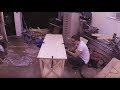 Building a Rustic X Style Entertainment Center - Timelapse Building a Rustic X Style Entertainment Center - Timelapse