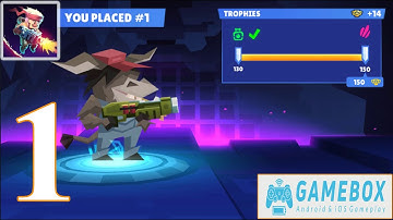 Bullet League - 2D Battle Royale Gameplay Walkthrough Part 1 (iOS,Android)