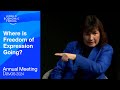 Where is freedom of expression going  davos 2024  world economic forum