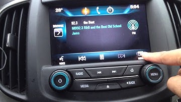 Buick IntelliLink - How to configure Radio Presets