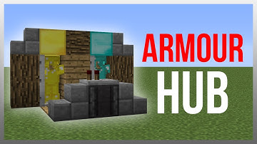 Minecraft 1.12: Redstone Tutorial - Armour Hub!