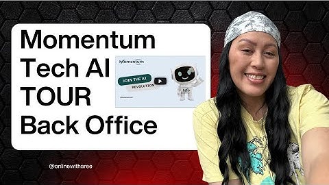 MOMENTUM TECH AI - Backoffice Tour with ARee