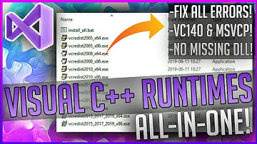 FULLY Install VISUAL C++ Redistributable Runtimes All-in-One [2025]