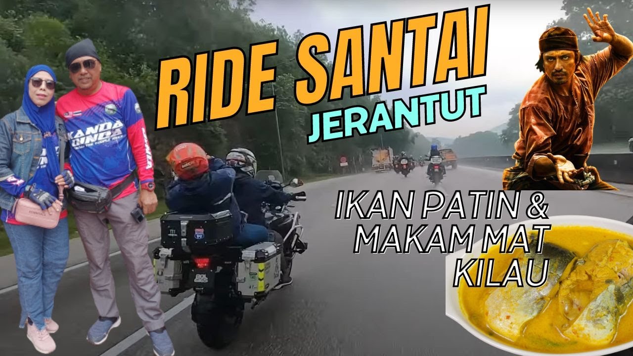 Ride Ikan Patin Jerantut | Ziarah makam Pahlawan Melayu Mat Kilau | Paya Gunong Jerantut | 15/10/23