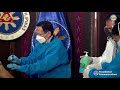 Vaccination of President Rodrigo Roa Duterte with the Second Dose of COVID-19 Vaccine 7/12/2021