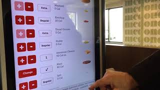 McDonald’s owner demonstrates new touch-screen kiosks