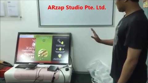 Kinect and Samsung Touch Screen