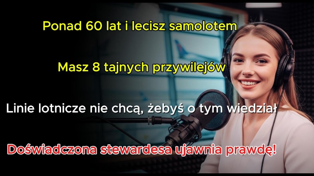 Ponad 60 lat i lecisz samolotem? 8 tajnych przywilejów, których linie lotnicze ukrywają!