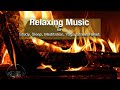 Piyano Eşliğinde Şömine Keyfi Fireplace Pleasure with Piano Relaxing, Calm,  Stress Relief Music,