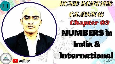 ICSE Class 6 Maths | Numbers in India and International System | Chapter 3 |  Ex. 3 |