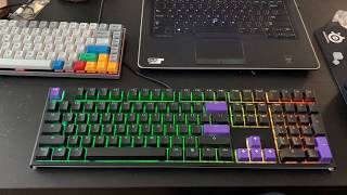 Ducky One 2 Cherry Mx Silent Red Vs Vortex Race 3 Cherry Mx Brown