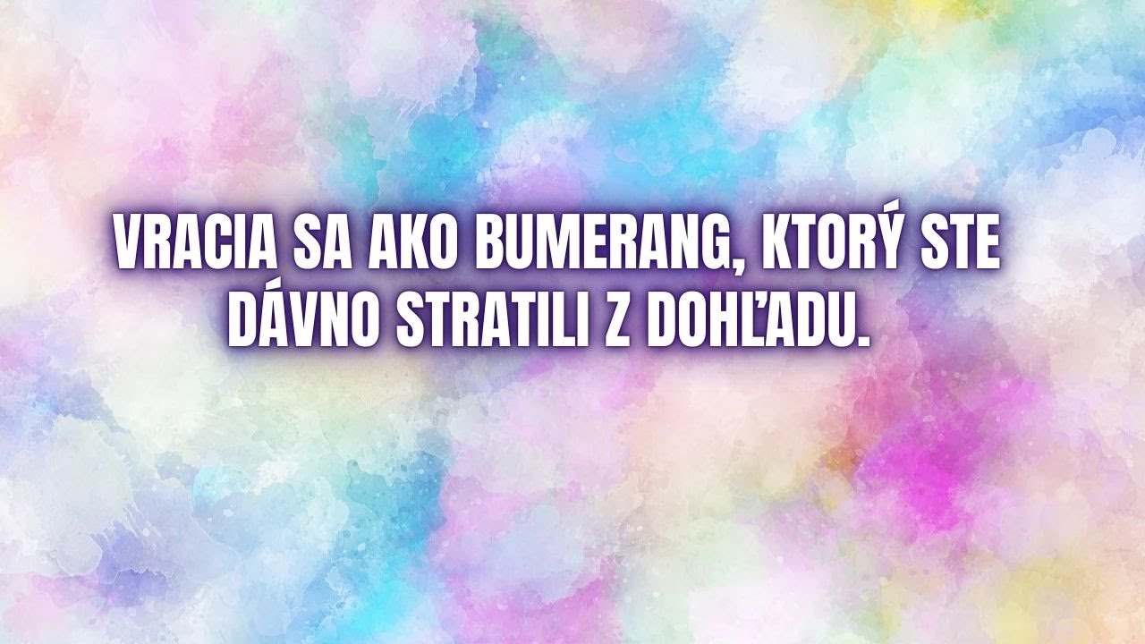 Vracia sa ako bumerang🪃