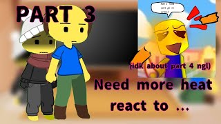 Need more heat react to...// NEED MORE HEAT, GACHA CLUB part 3