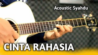 CINTA RAHASIA - Acoustic Guitar Cover by Muaji N.A