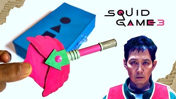 How to make squid game key With Box | Squid game keys and knives | squid game season 3 | Crafter