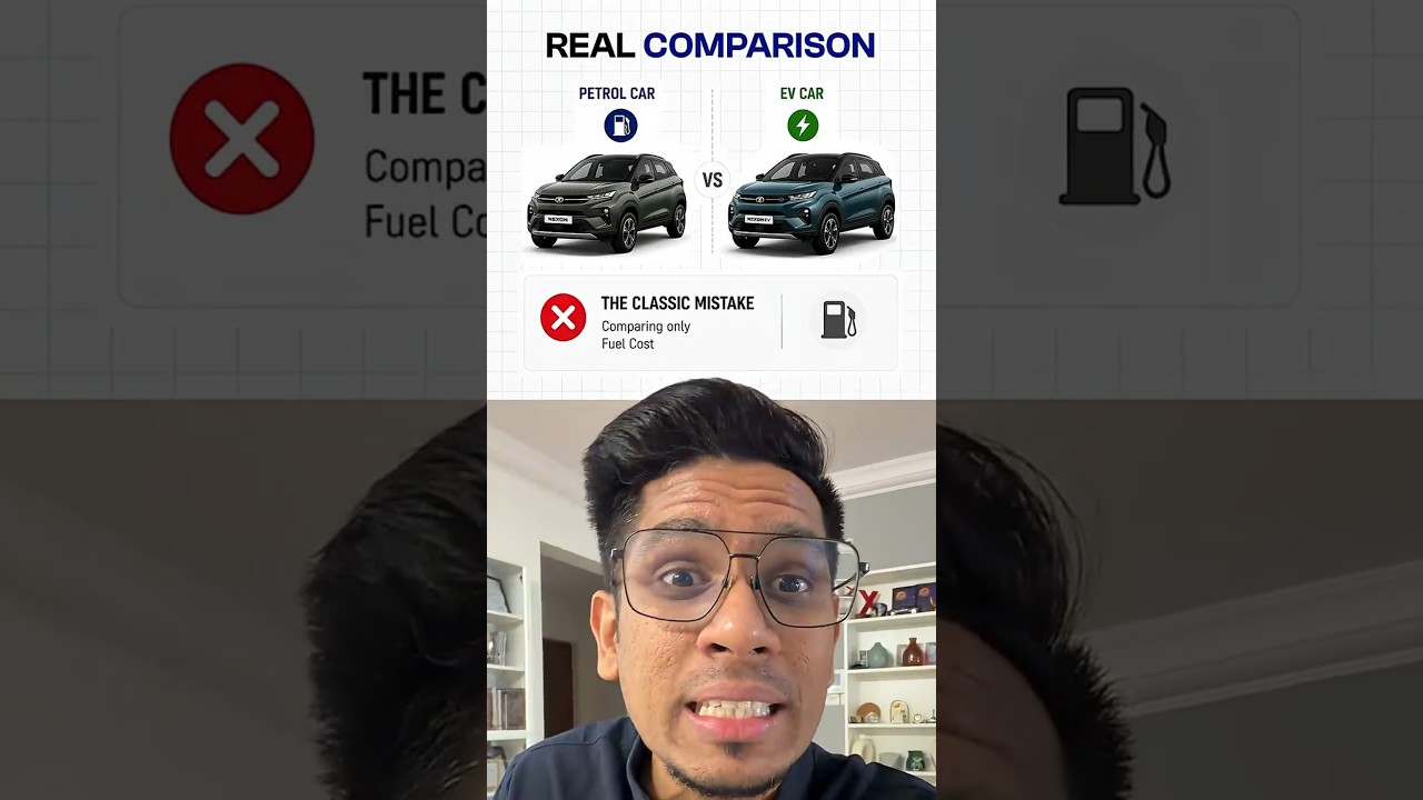 EV ലാഭമാണെന്ന് കരുതി വാങ്ങും മുൻപ്! | EV vs Petrol Real Comparison 🚗