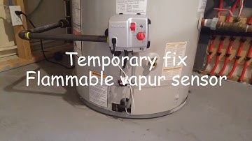 Flammable Vapor Sensor Temporary Fix
