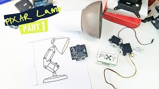 PIXAR Lamp Robot - PART 1 by Mech-Dickel Robotics 9,816 views 4 years ago 1 minute, 39 seconds