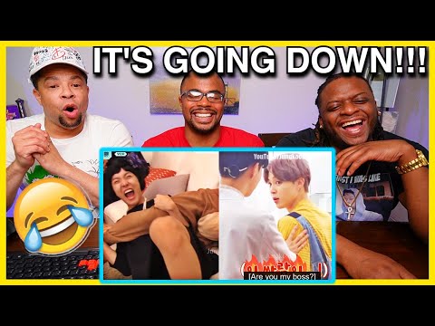 It's Going DOWN 😂| BTS Maknae Line vs. Hyung Line (REACTION)