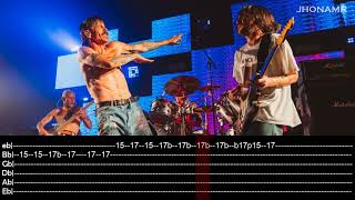 RHCP - Black Summer solo Live - Fonda Theatre, Los Angeles (2022) John Frusciante - TABS