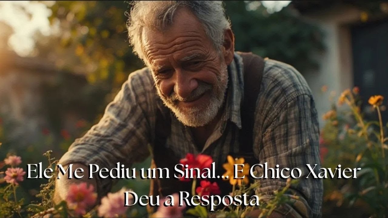 História Espírita ; Ele Me Pediu um Sinal... E Chico Xavier Deu a Resposta
