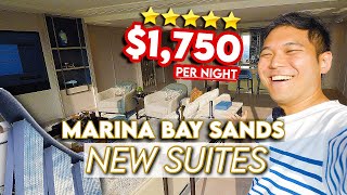 I Stayed at Marina Bay Sands NEWEST $1,750 Suite