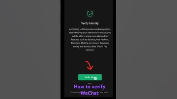 How To WeChat Account Verified ?You can understand how to verify by watching this video.